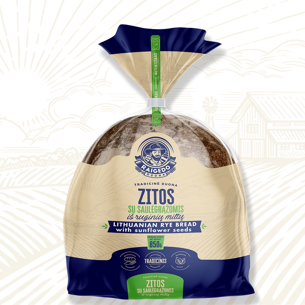 Rye Bread "Zitos" with sunfl.s.