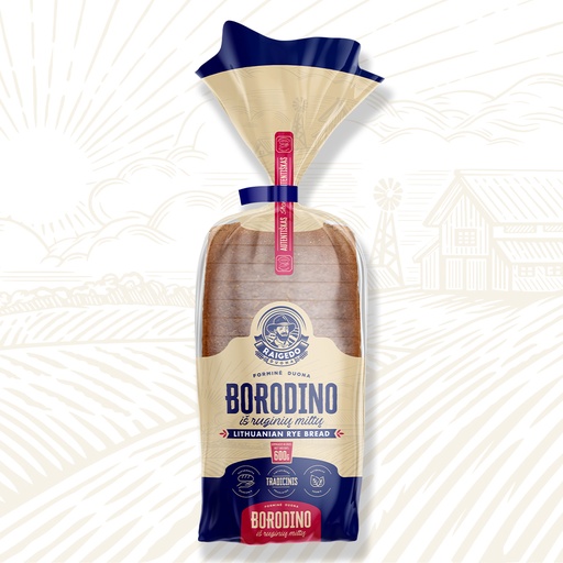 [8013] Rye Bread "Borodino"