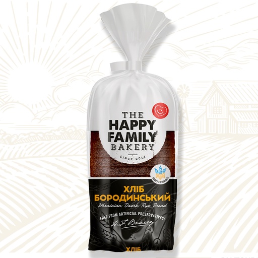 [8014] Ukrainian dark rye bread