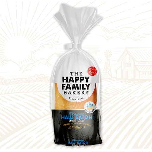 [6003] Ukrainian white loaf