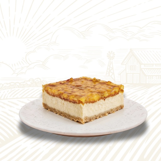 [9719] Amber Peach Cheesecake